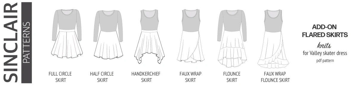 ADD-ON Flared skirts for Valley skater dress (PDF) - Image 39