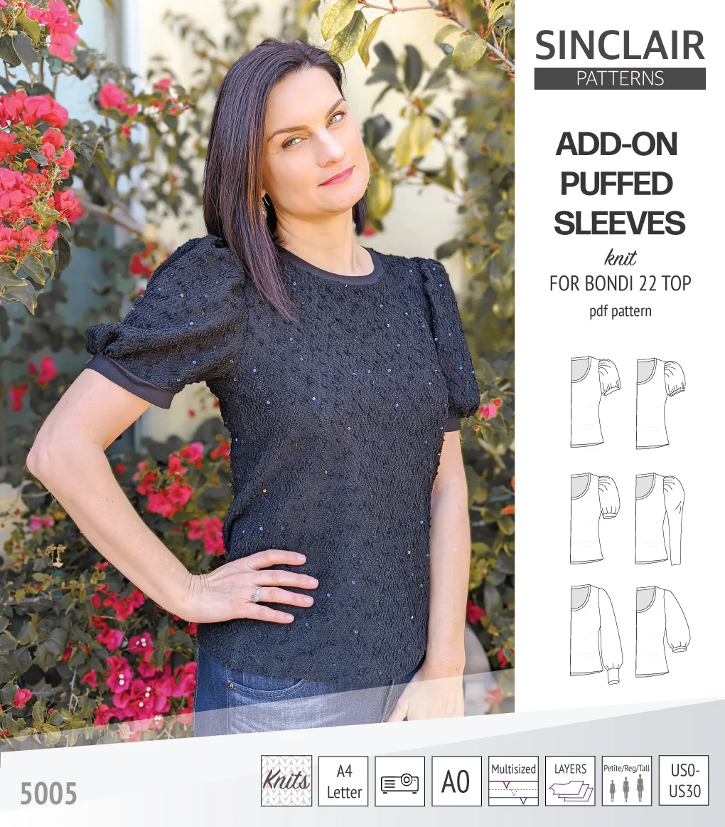 ADD-ON Puffed Sleeves add-on pack for Bondi 22 and other compatible patterns (PDF) - Image 11