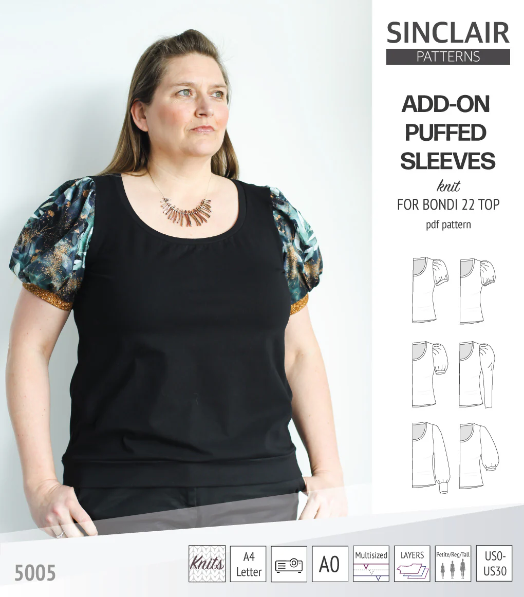 ADD-ON Puffed Sleeves add-on pack for Bondi 22 and other compatible patterns (PDF) - Image 12