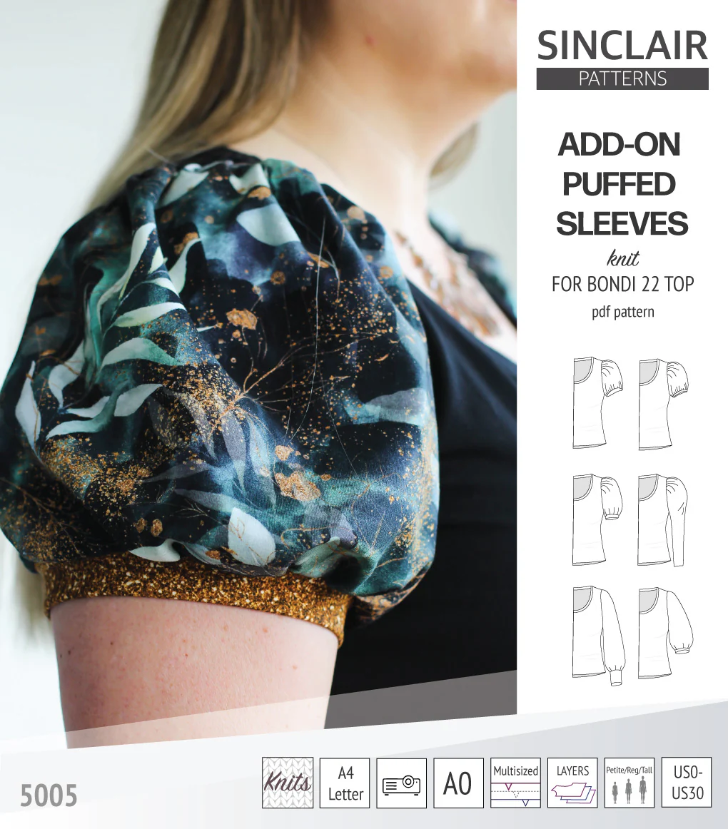ADD-ON Puffed Sleeves add-on pack for Bondi 22 and other compatible patterns (PDF) - Image 13