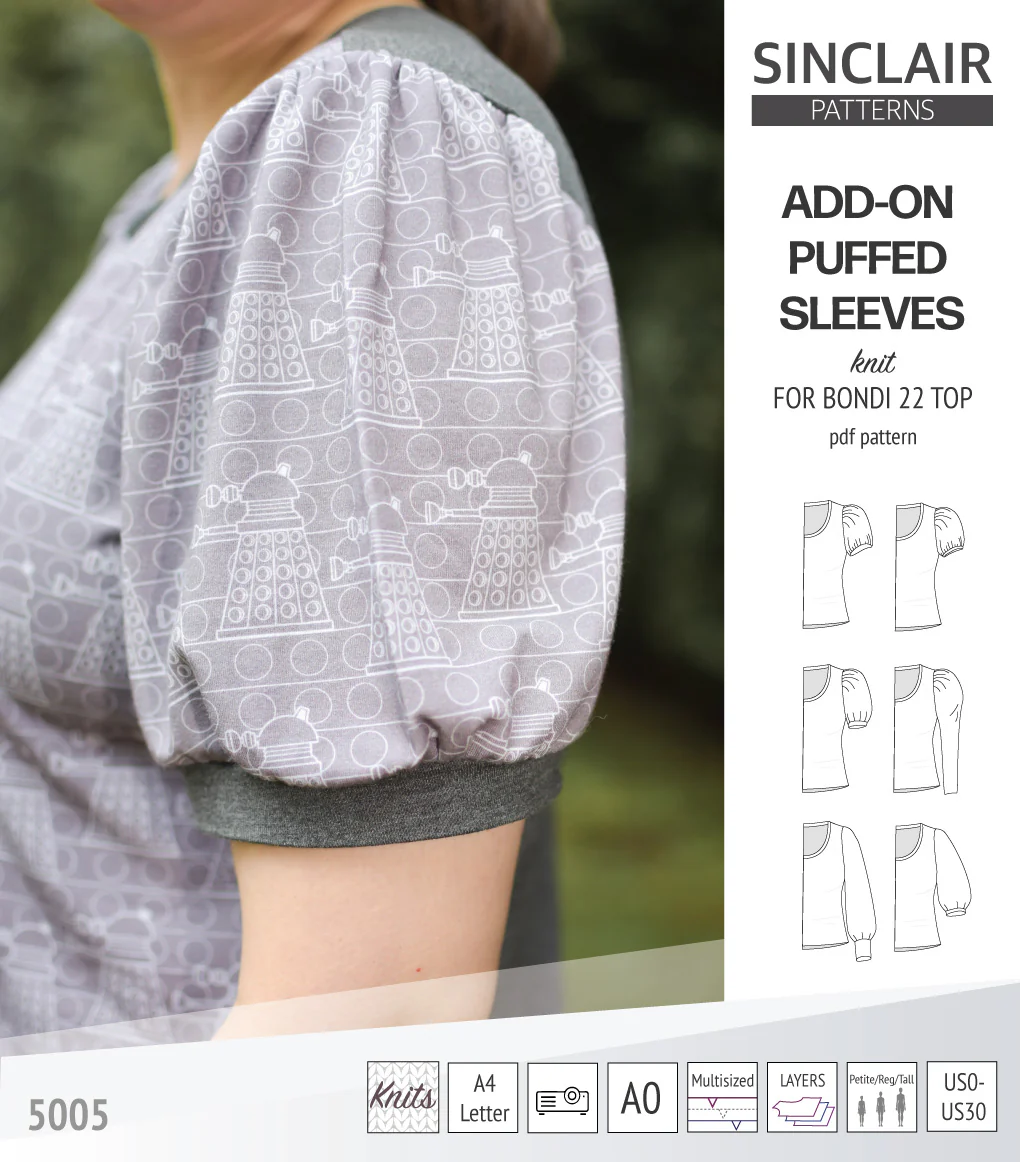 ADD-ON Puffed Sleeves add-on pack for Bondi 22 and other compatible patterns (PDF) - Image 17