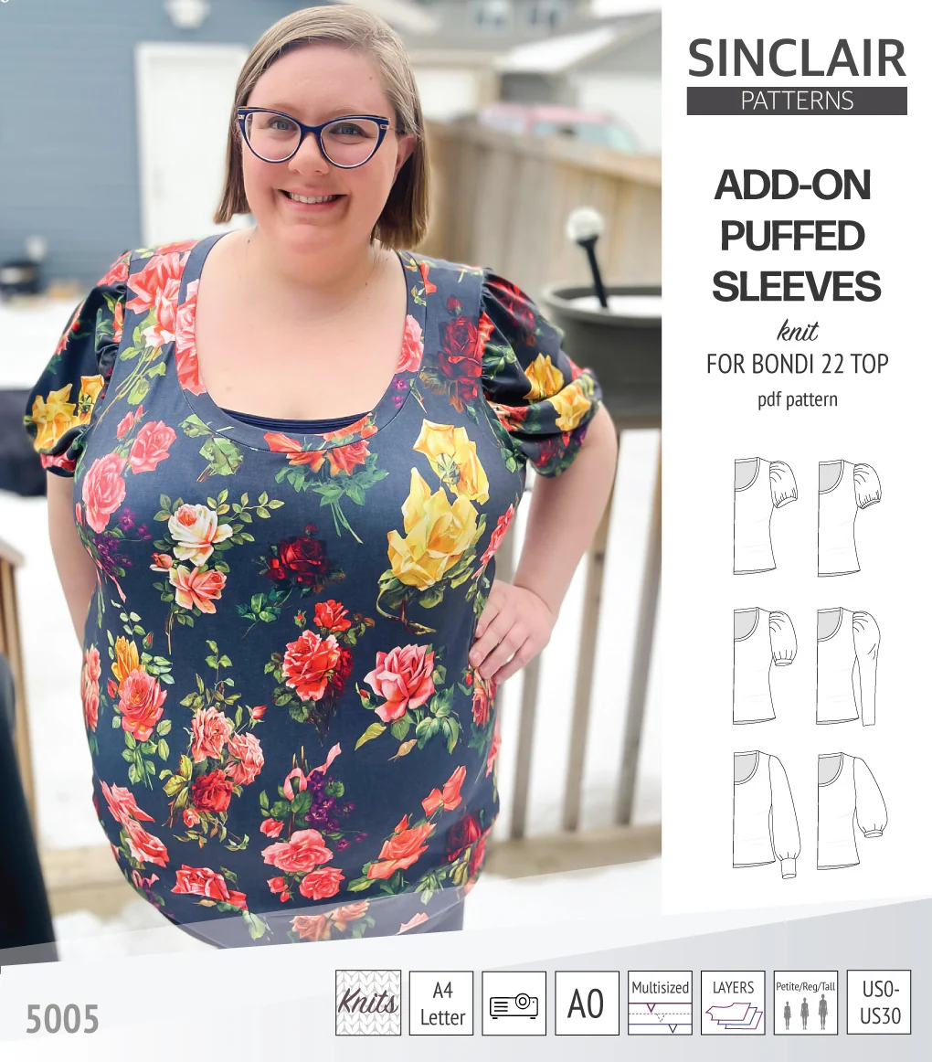 ADD-ON Puffed Sleeves add-on pack for Bondi 22 and other compatible patterns (PDF) - Image 18