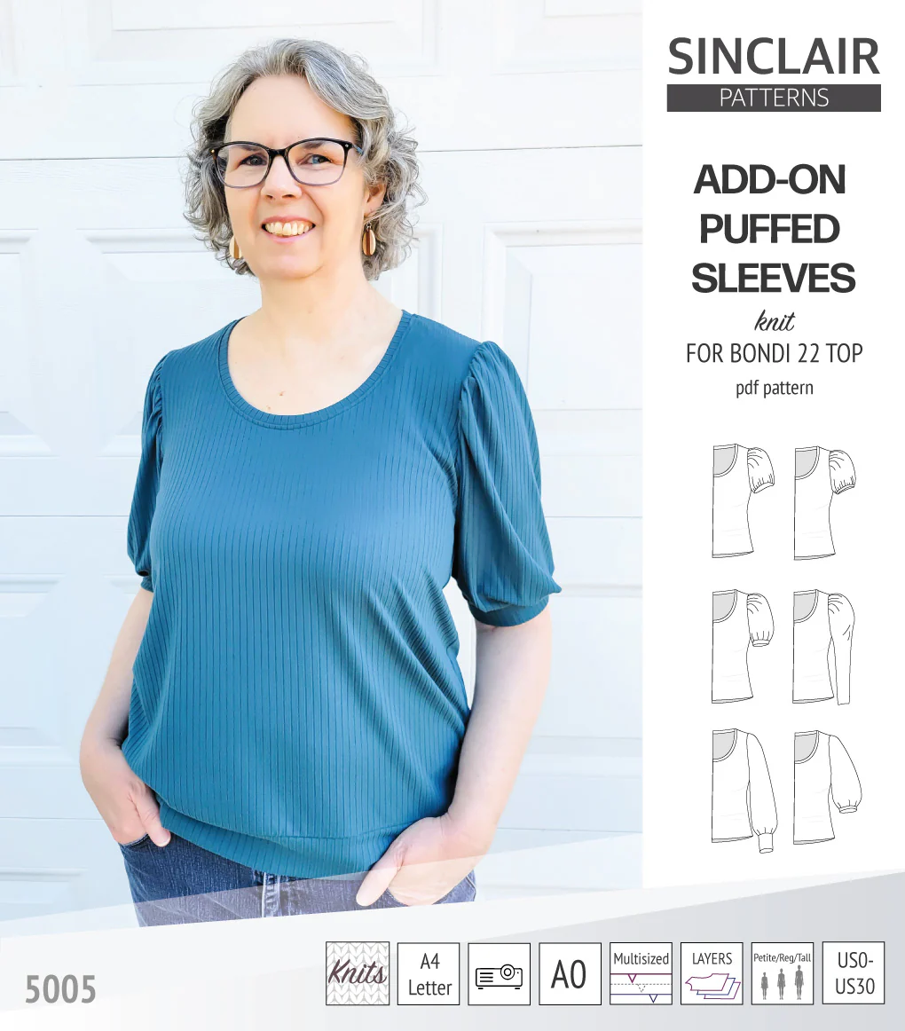 ADD-ON Puffed Sleeves add-on pack for Bondi 22 and other compatible patterns (PDF) - Image 23