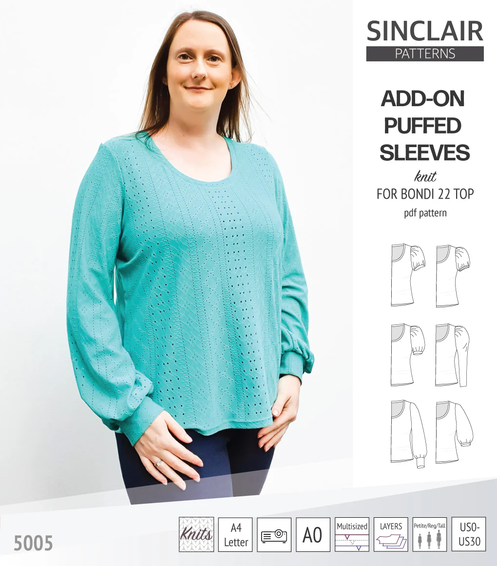ADD-ON Puffed Sleeves add-on pack for Bondi 22 and other compatible patterns (PDF) - Image 27