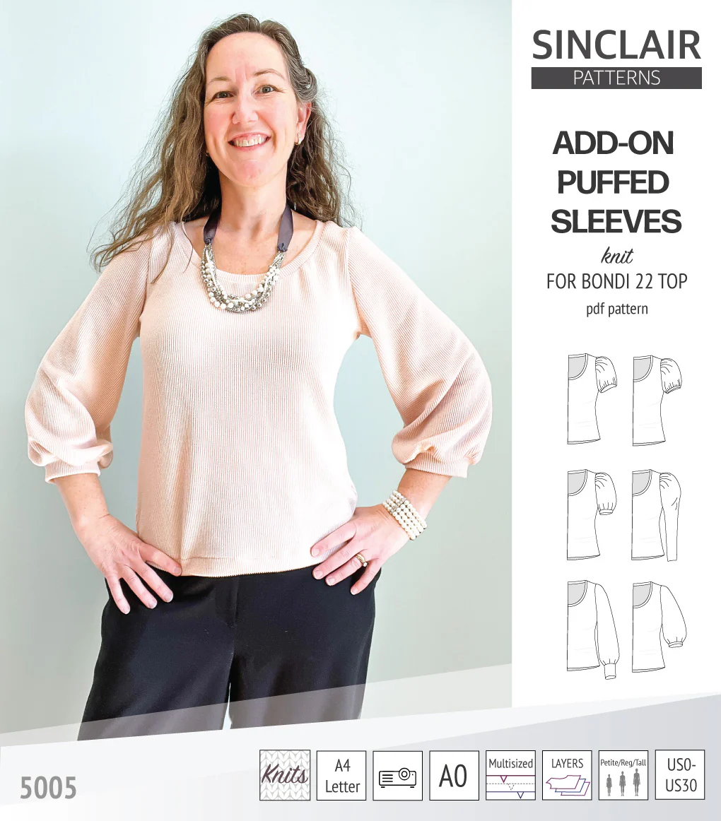 ADD-ON Puffed Sleeves add-on pack for Bondi 22 and other compatible patterns (PDF) - Image 30