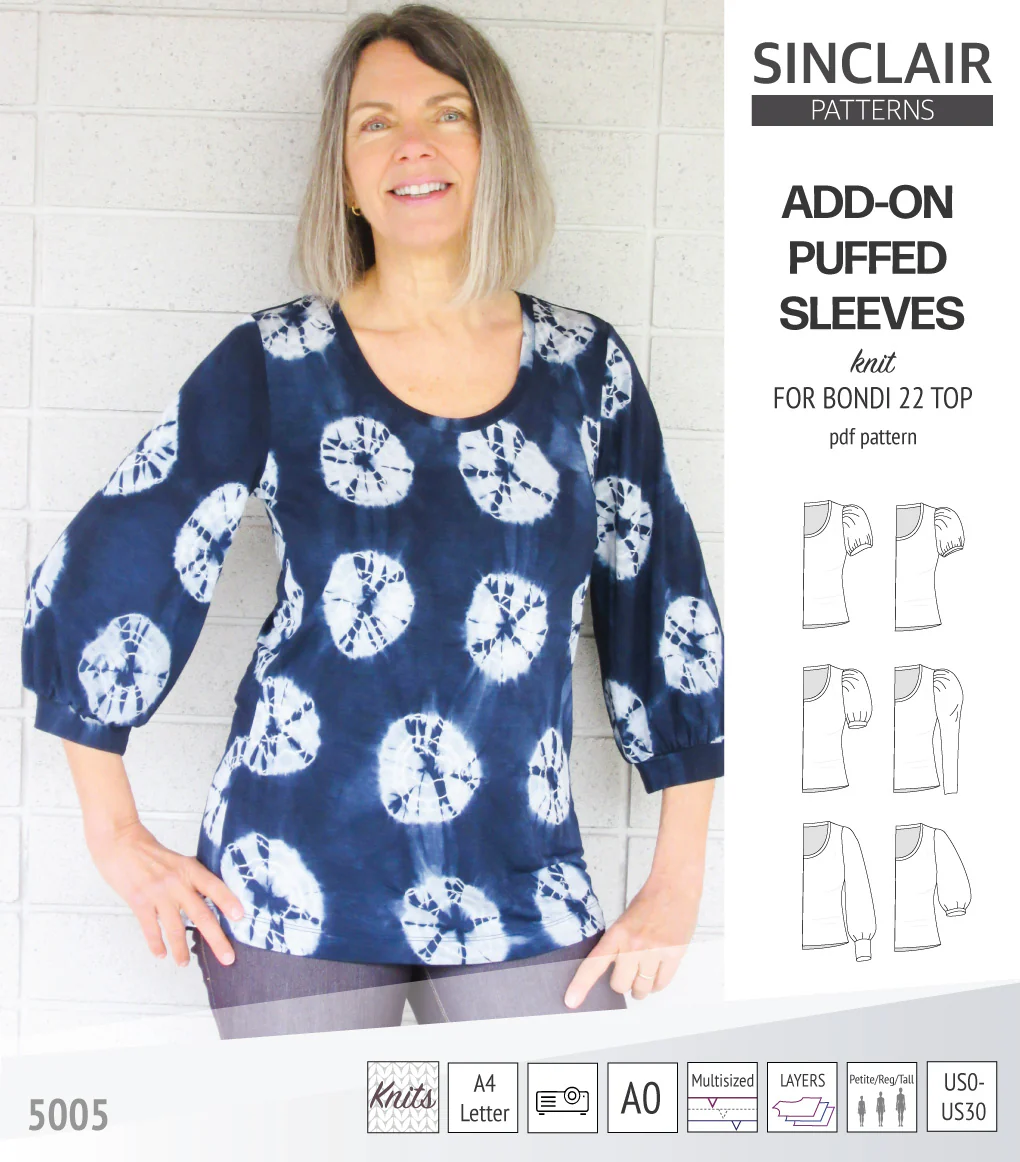 ADD-ON Puffed Sleeves add-on pack for Bondi 22 and other compatible patterns (PDF) - Image 33