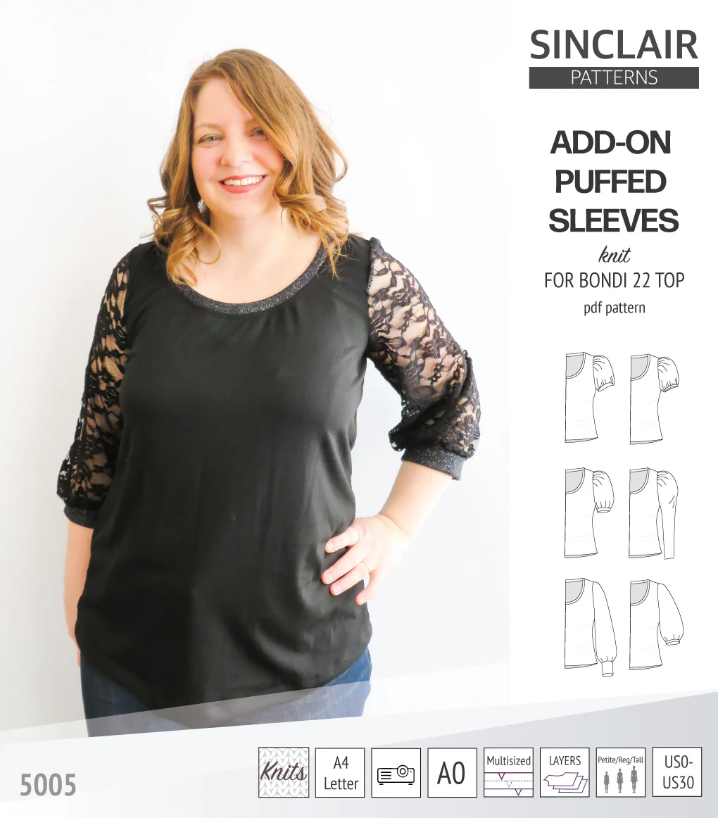 ADD-ON Puffed Sleeves add-on pack for Bondi 22 and other compatible patterns (PDF) - Image 38