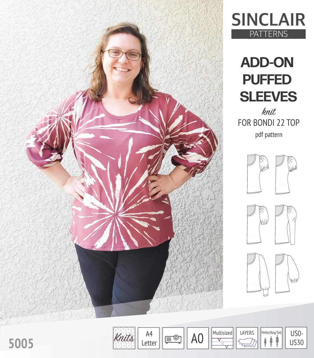 ADD-ON Puffed Sleeves add-on pack for Bondi 22 and other compatible patterns (PDF) - Image 39
