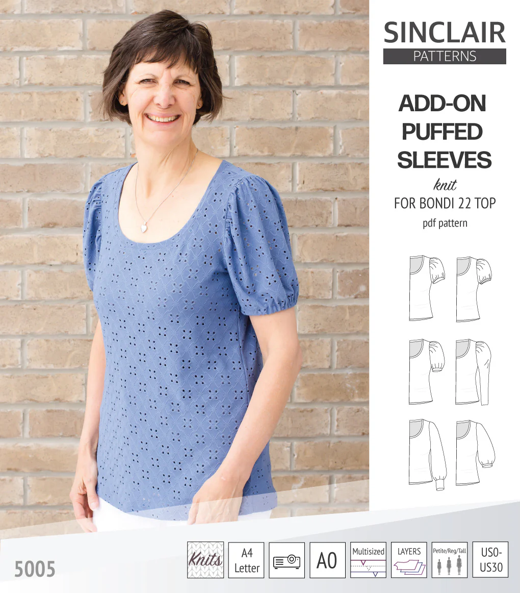ADD-ON Puffed Sleeves add-on pack for Bondi 22 and other compatible patterns (PDF) - Image 4