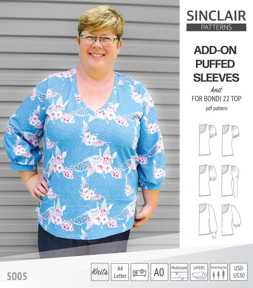 ADD-ON Puffed Sleeves add-on pack for Bondi 22 and other compatible patterns (PDF) - Image 40