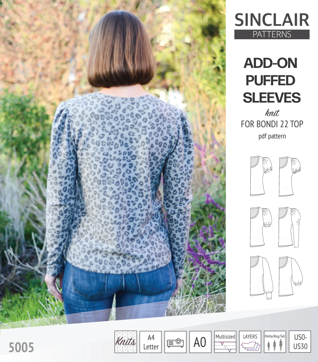ADD-ON Puffed Sleeves add-on pack for Bondi 22 and other compatible patterns (PDF) - Image 42