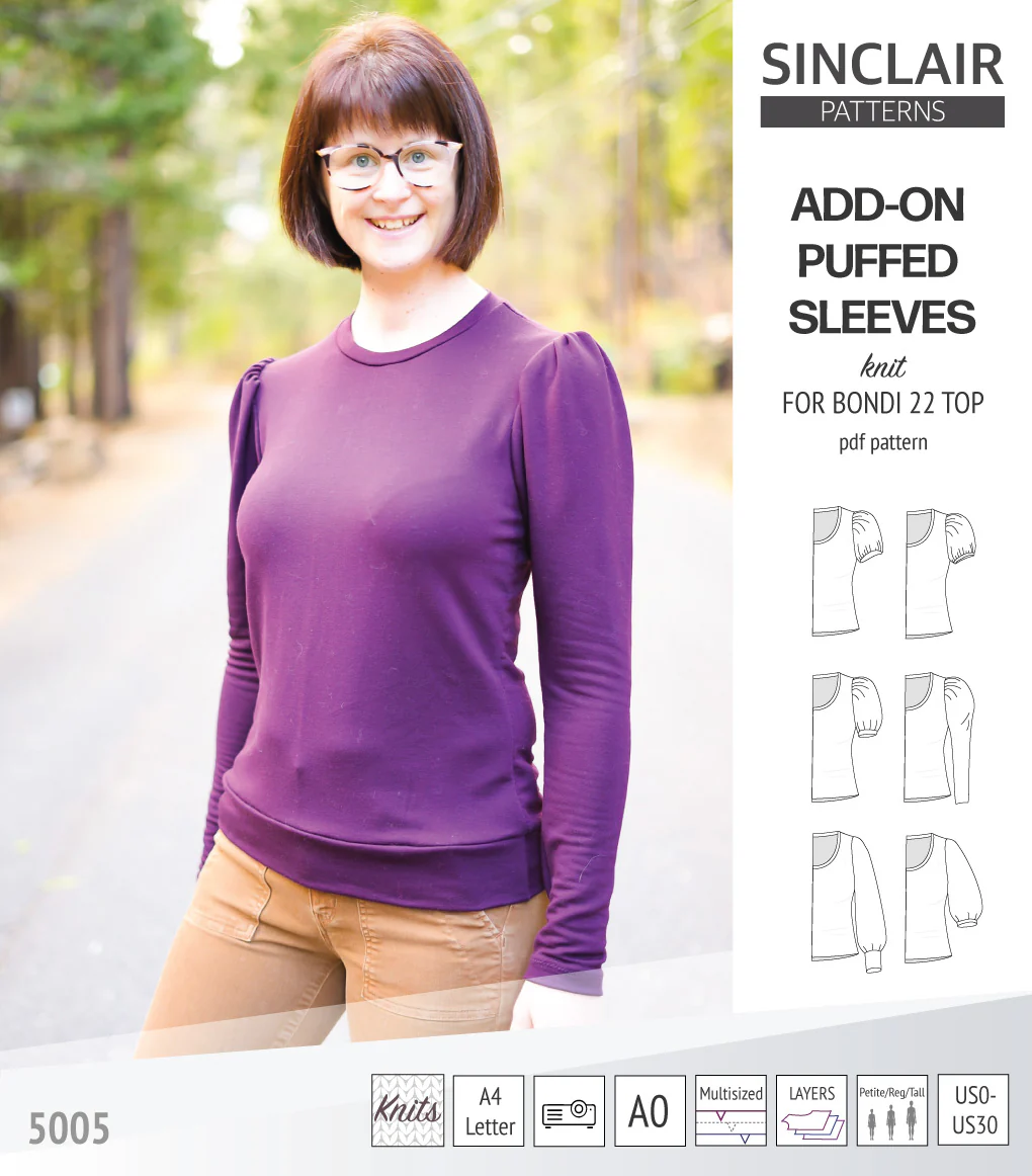 ADD-ON Puffed Sleeves add-on pack for Bondi 22 and other compatible patterns (PDF) - Image 44
