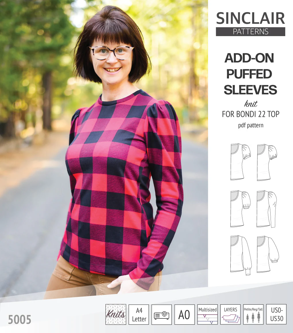 ADD-ON Puffed Sleeves add-on pack for Bondi 22 and other compatible patterns (PDF) - Image 47