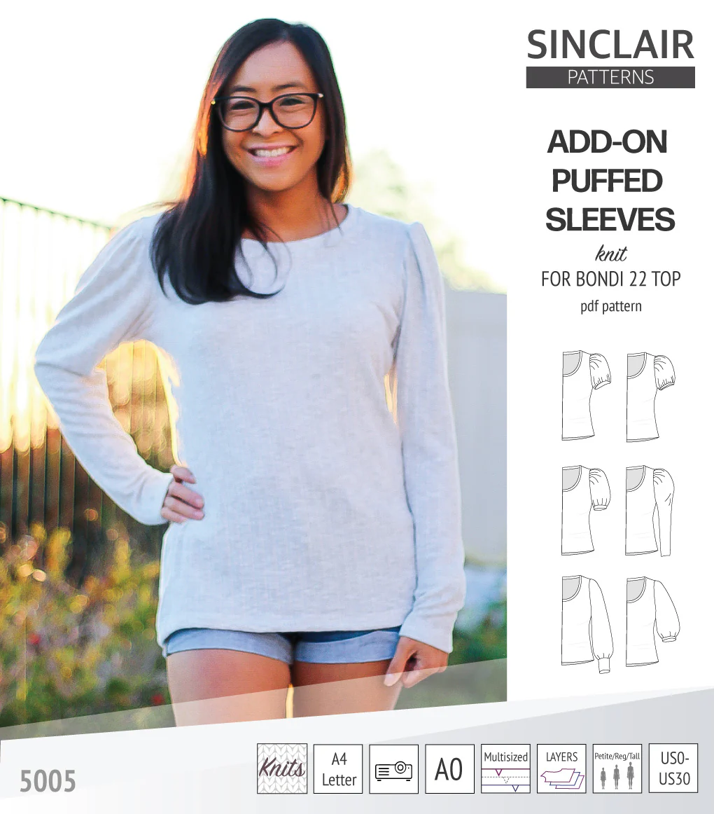 ADD-ON Puffed Sleeves add-on pack for Bondi 22 and other compatible patterns (PDF) - Image 50