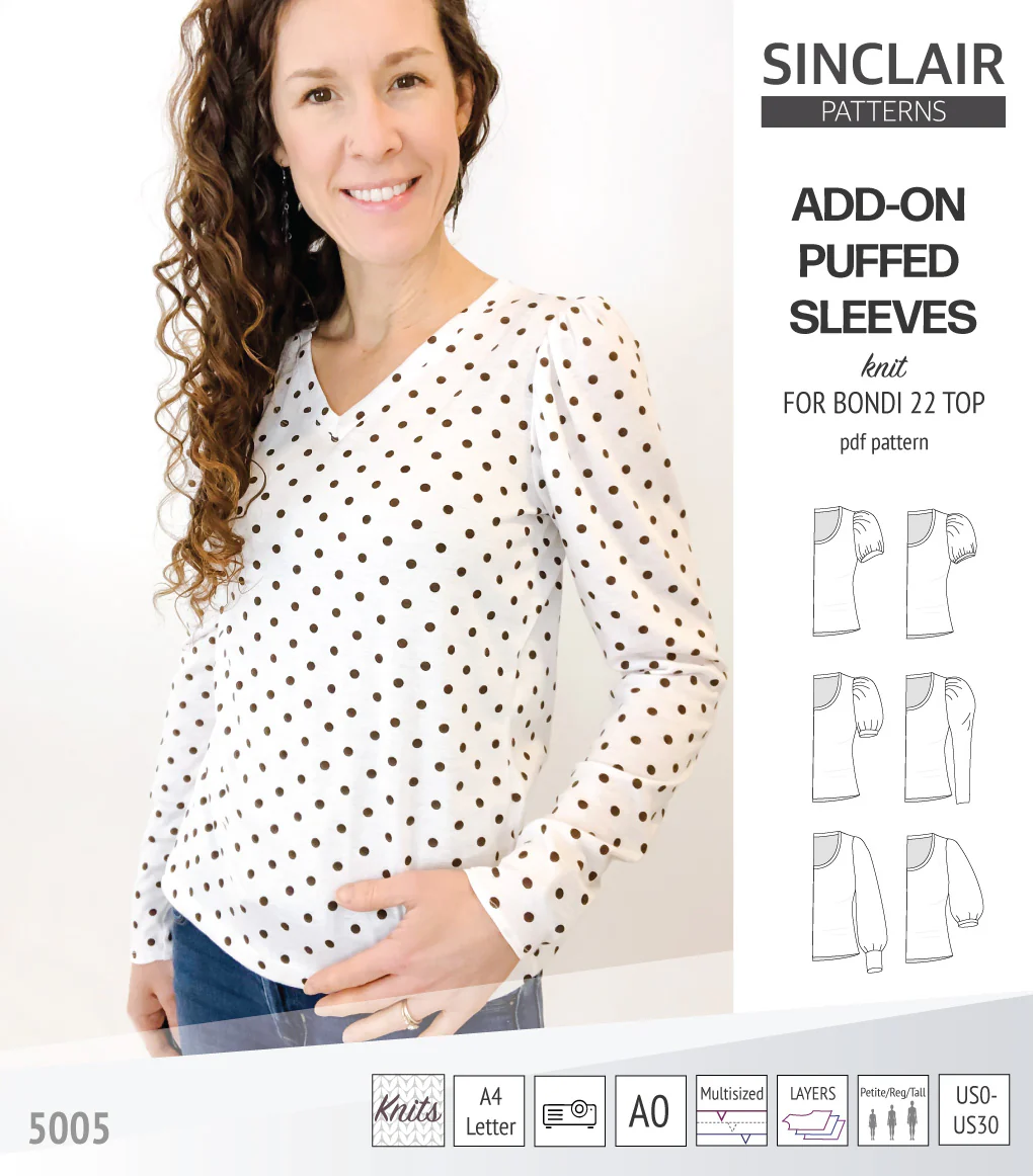 ADD-ON Puffed Sleeves add-on pack for Bondi 22 and other compatible patterns (PDF) - Image 51