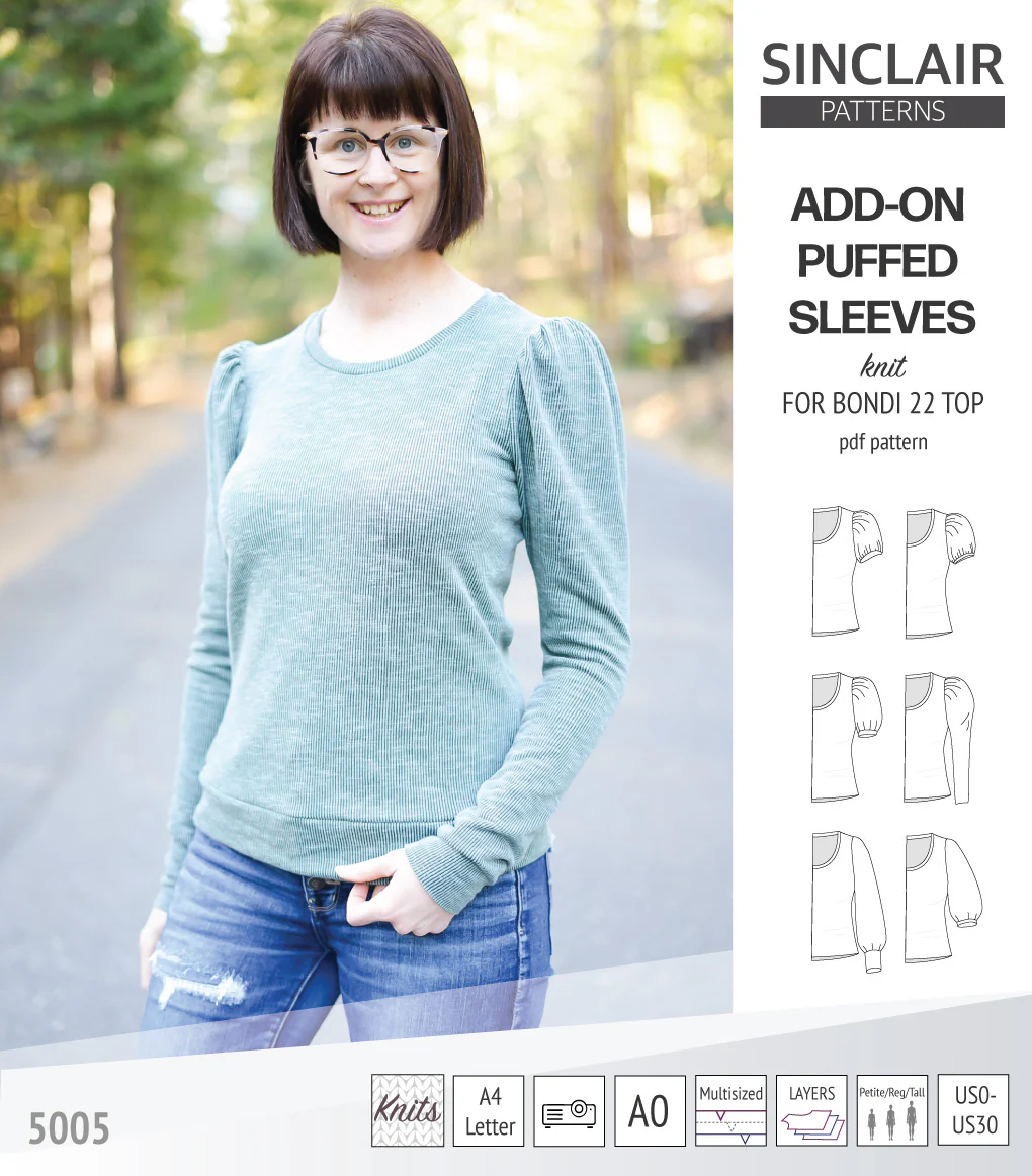 ADD-ON Puffed Sleeves add-on pack for Bondi 22 and other compatible patterns (PDF) - Image 54