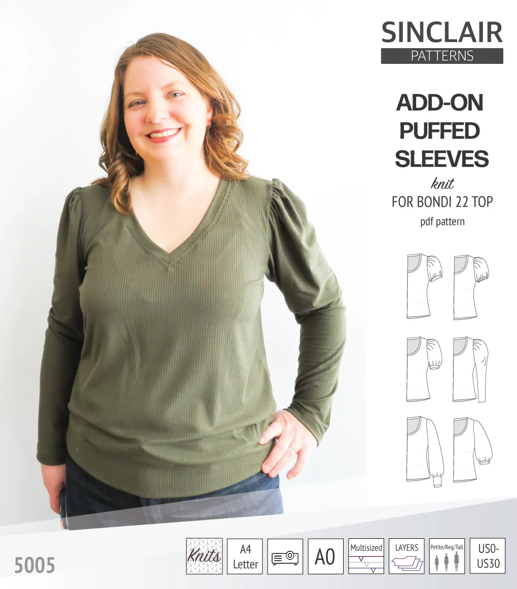 ADD-ON Puffed Sleeves add-on pack for Bondi 22 and other compatible patterns (PDF) - Image 55