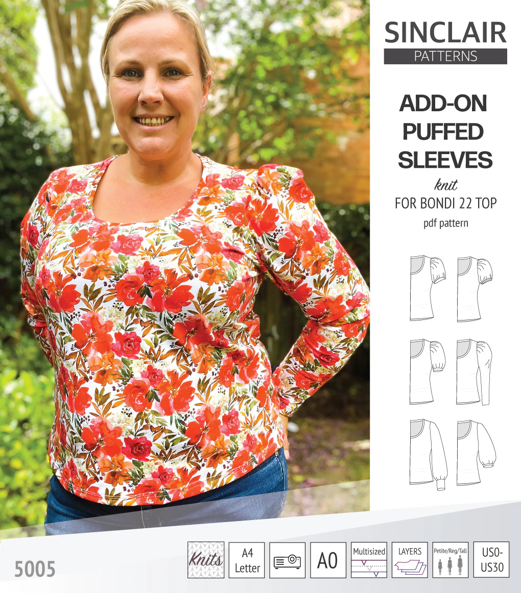 ADD-ON Puffed Sleeves add-on pack for Bondi 22 and other compatible patterns (PDF) - Image 57