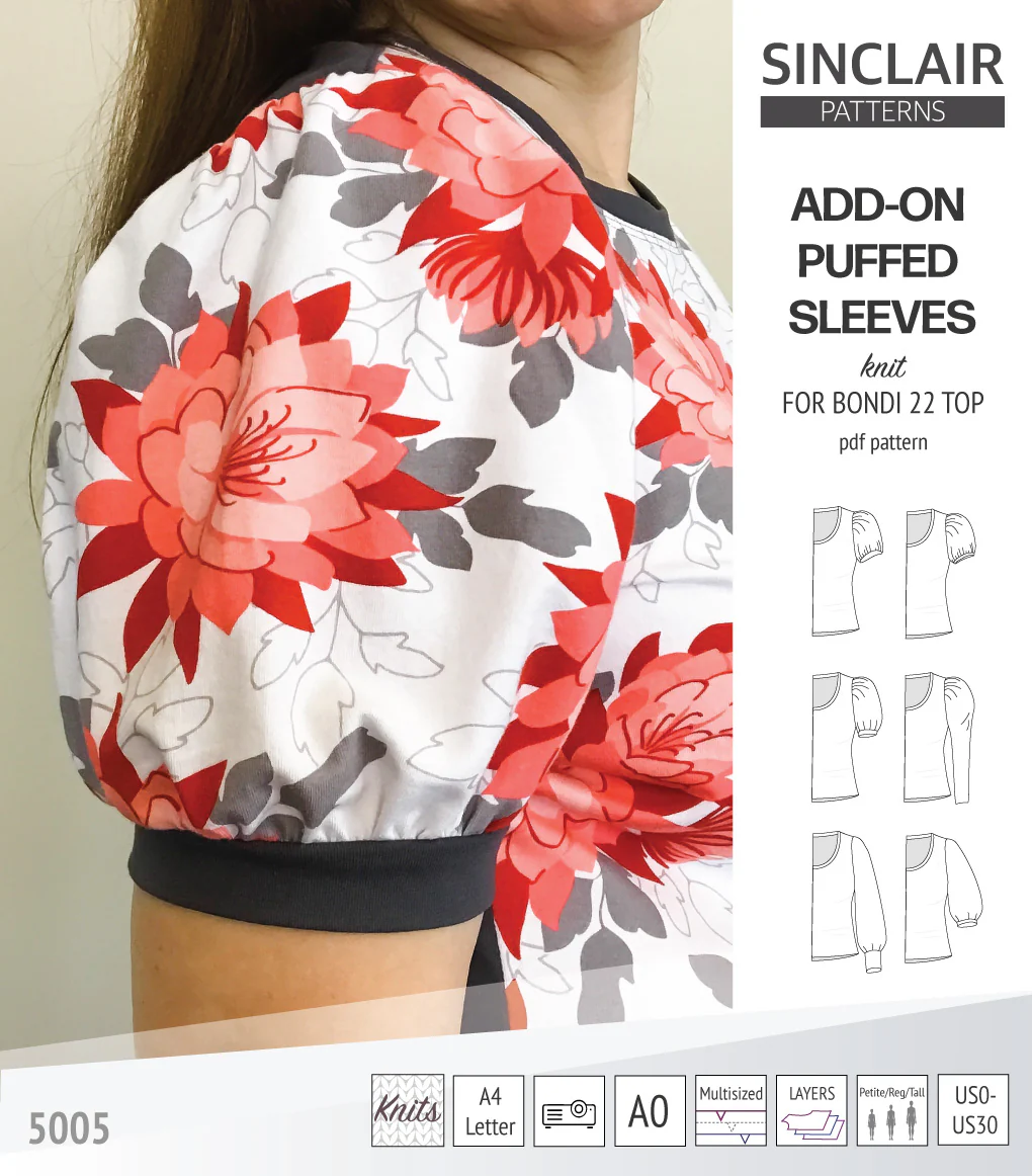 ADD-ON Puffed Sleeves add-on pack for Bondi 22 and other compatible patterns (PDF) - Image 9