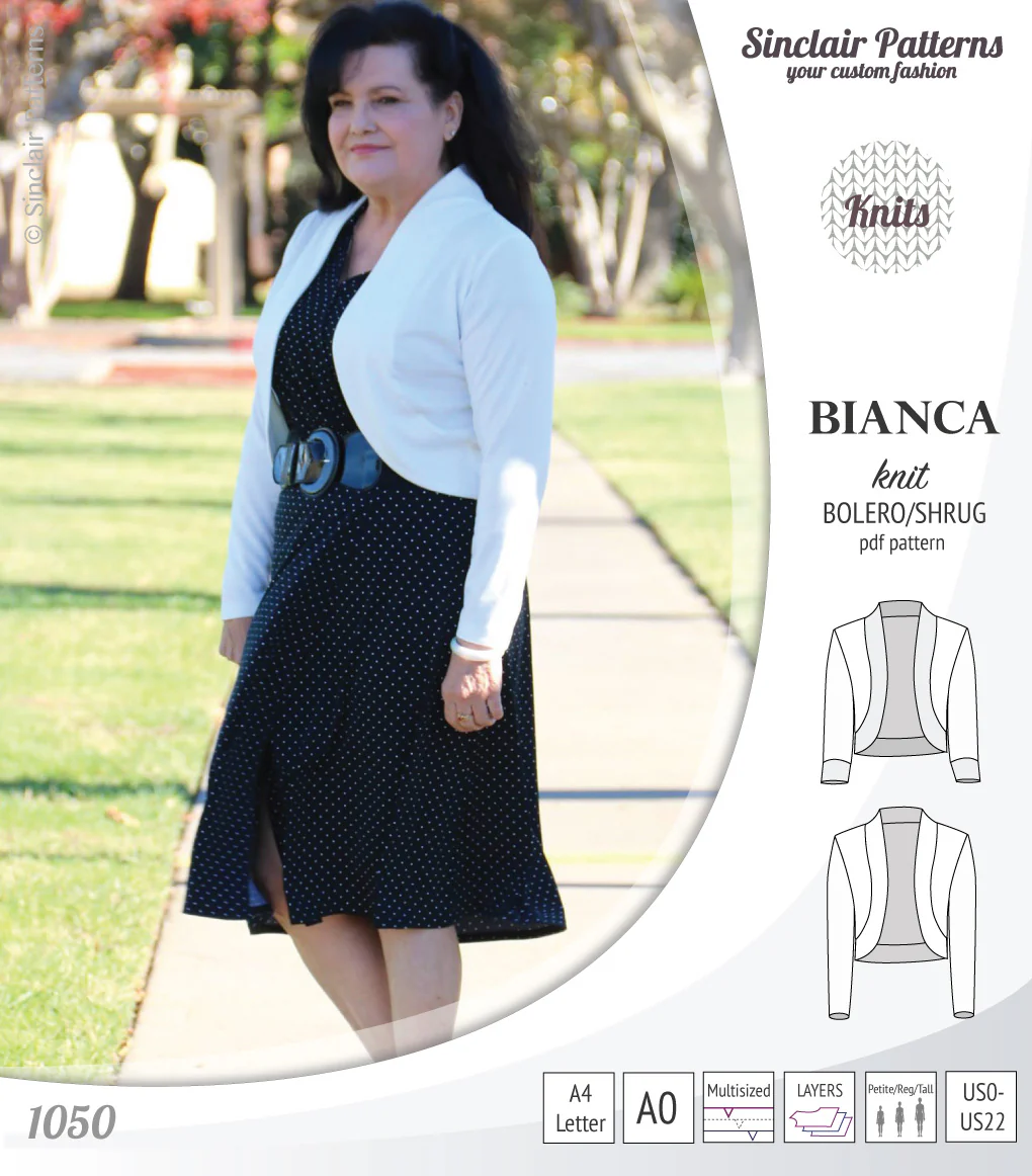 Bianca knit bolero/shrug (PDF) - Image 6