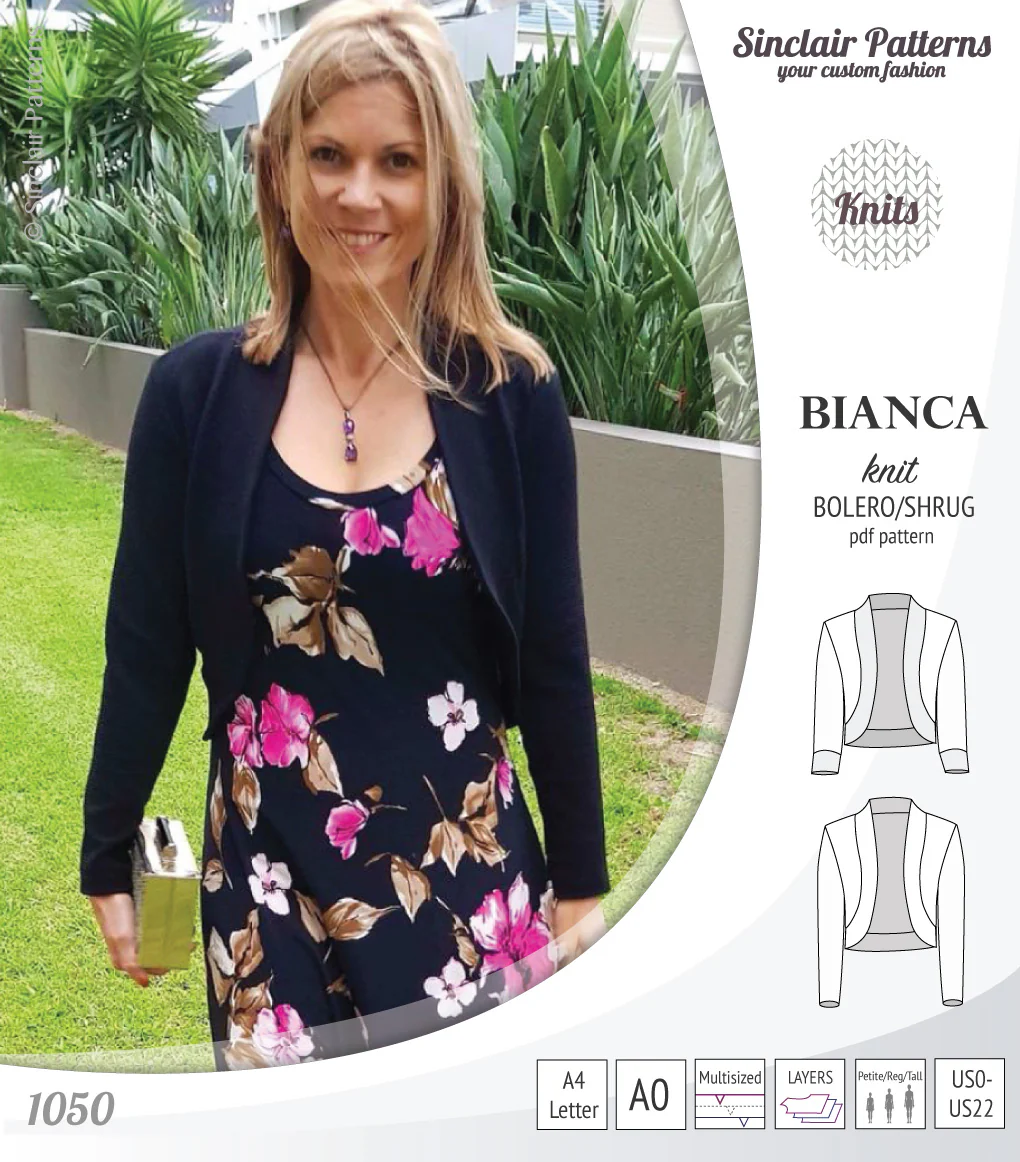 Bianca knit bolero/shrug (PDF) - Image 7