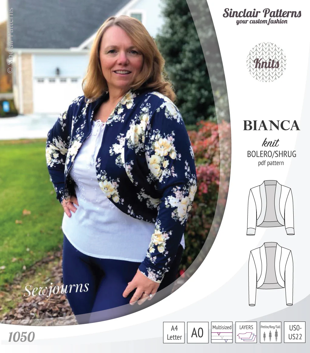Bianca knit bolero/shrug (PDF) - Image 9