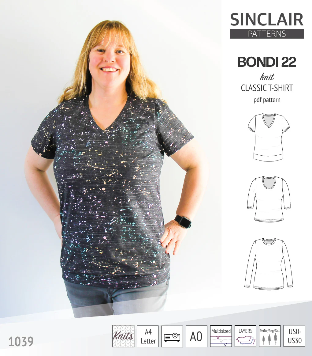 Bondi 22 knit classic fitted t-shirt (PDF) - Image 12