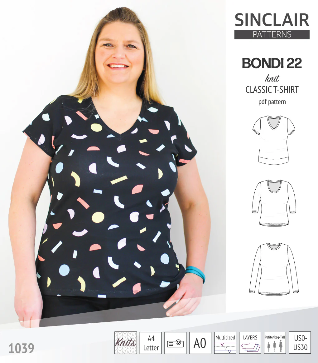 Bondi 22 knit classic fitted t-shirt (PDF) - Image 13