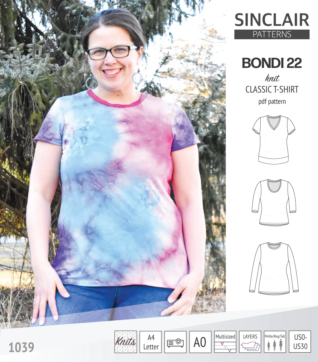 Bondi 22 knit classic fitted t-shirt (PDF) - Image 18