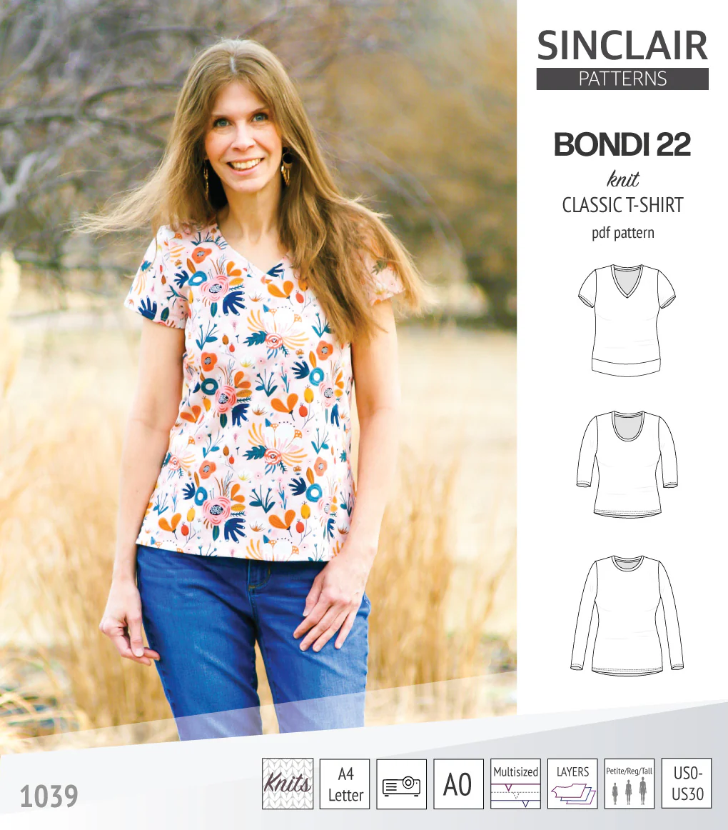 Bondi 22 knit classic fitted t-shirt (PDF) - Image 31