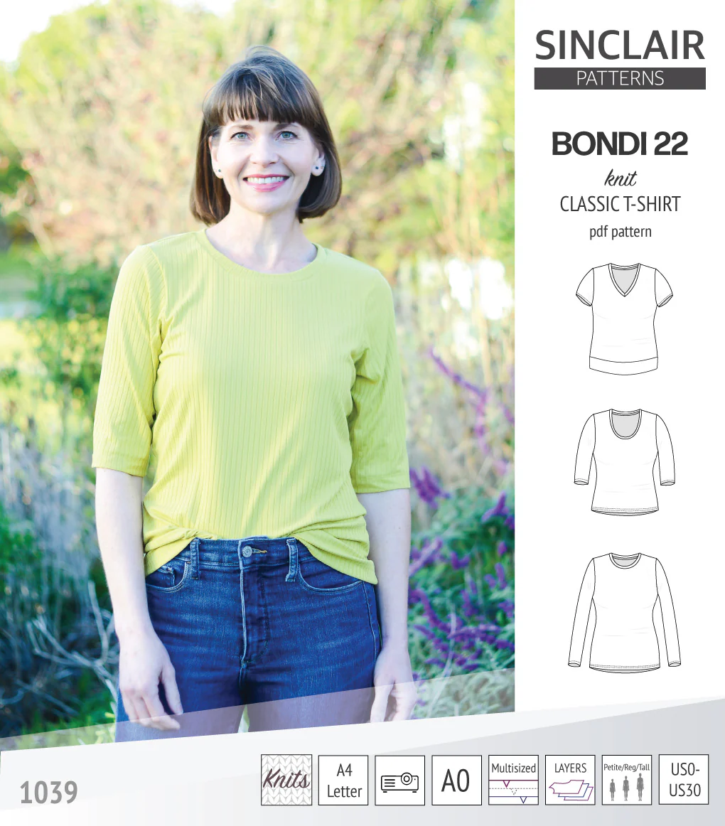 Bondi 22 knit classic fitted t-shirt (PDF) - Image 32