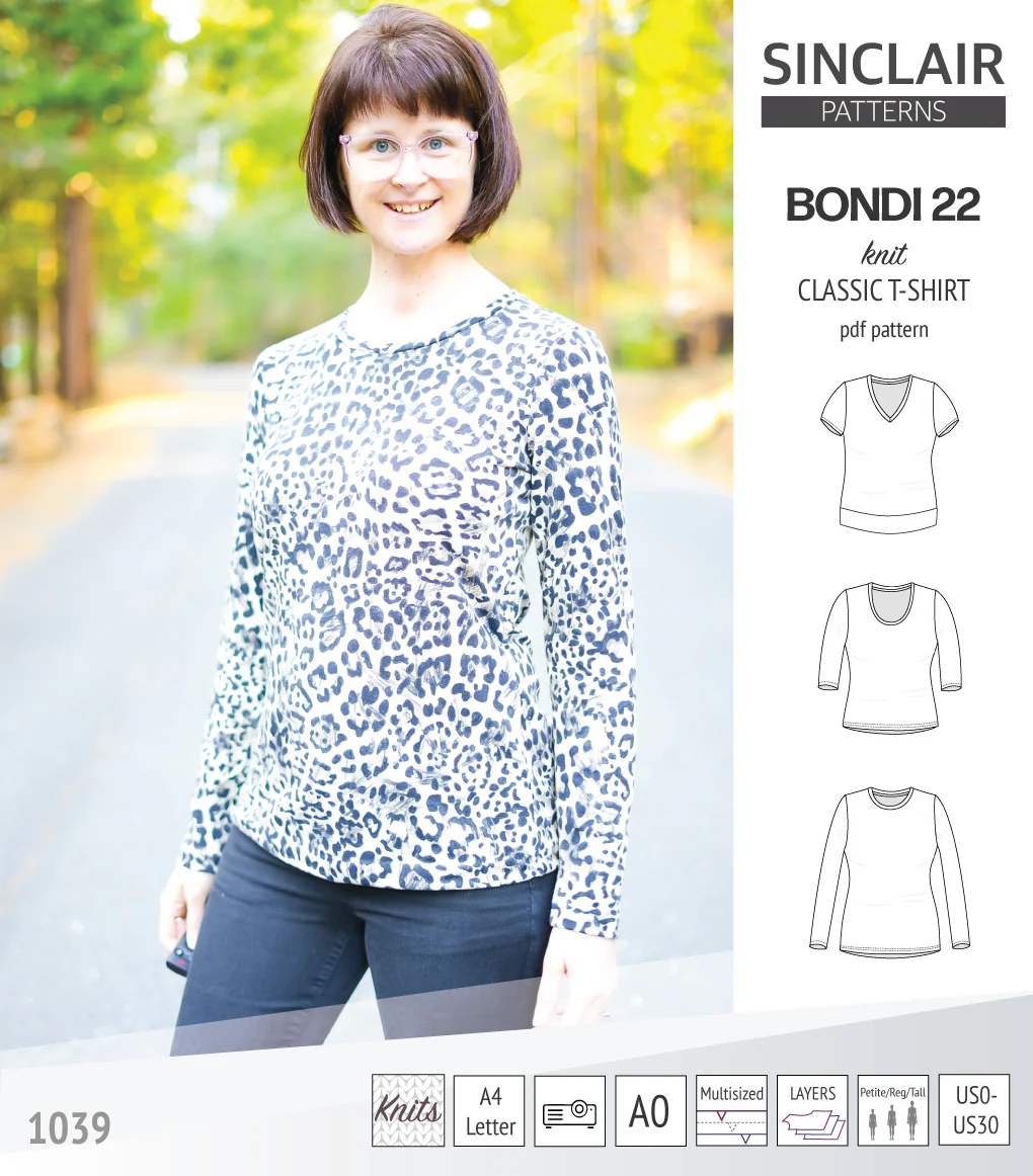 Bondi 22 knit classic fitted t-shirt (PDF) - Image 33