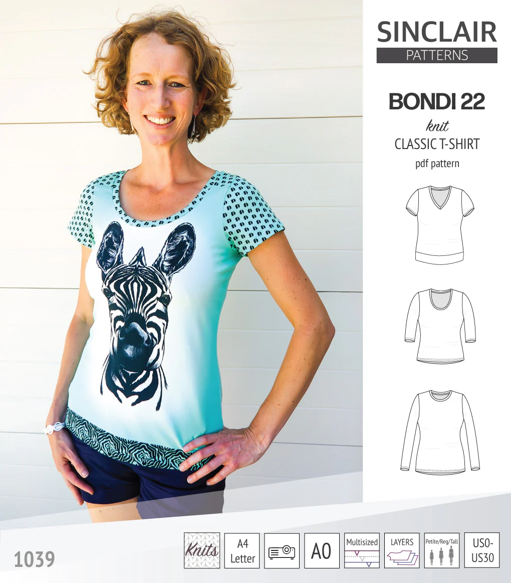 Bondi 22 knit classic fitted t-shirt (PDF) - Image 34