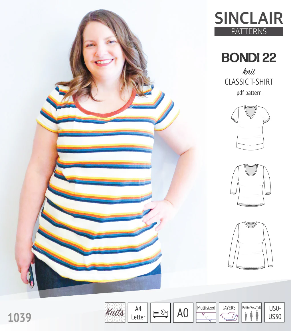 Bondi 22 knit classic fitted t-shirt (PDF) - Image 38