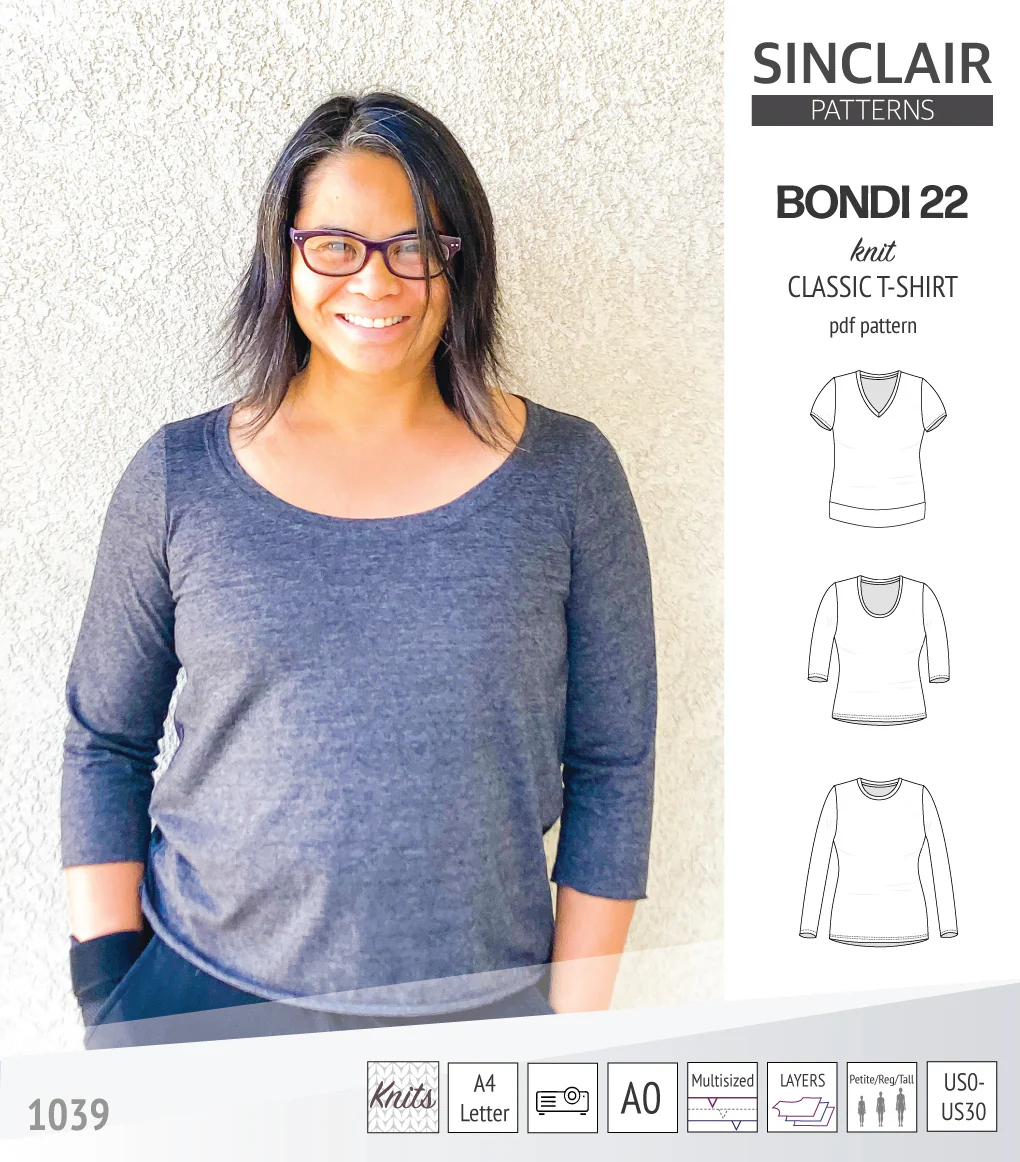 Bondi 22 knit classic fitted t-shirt (PDF) - Image 39