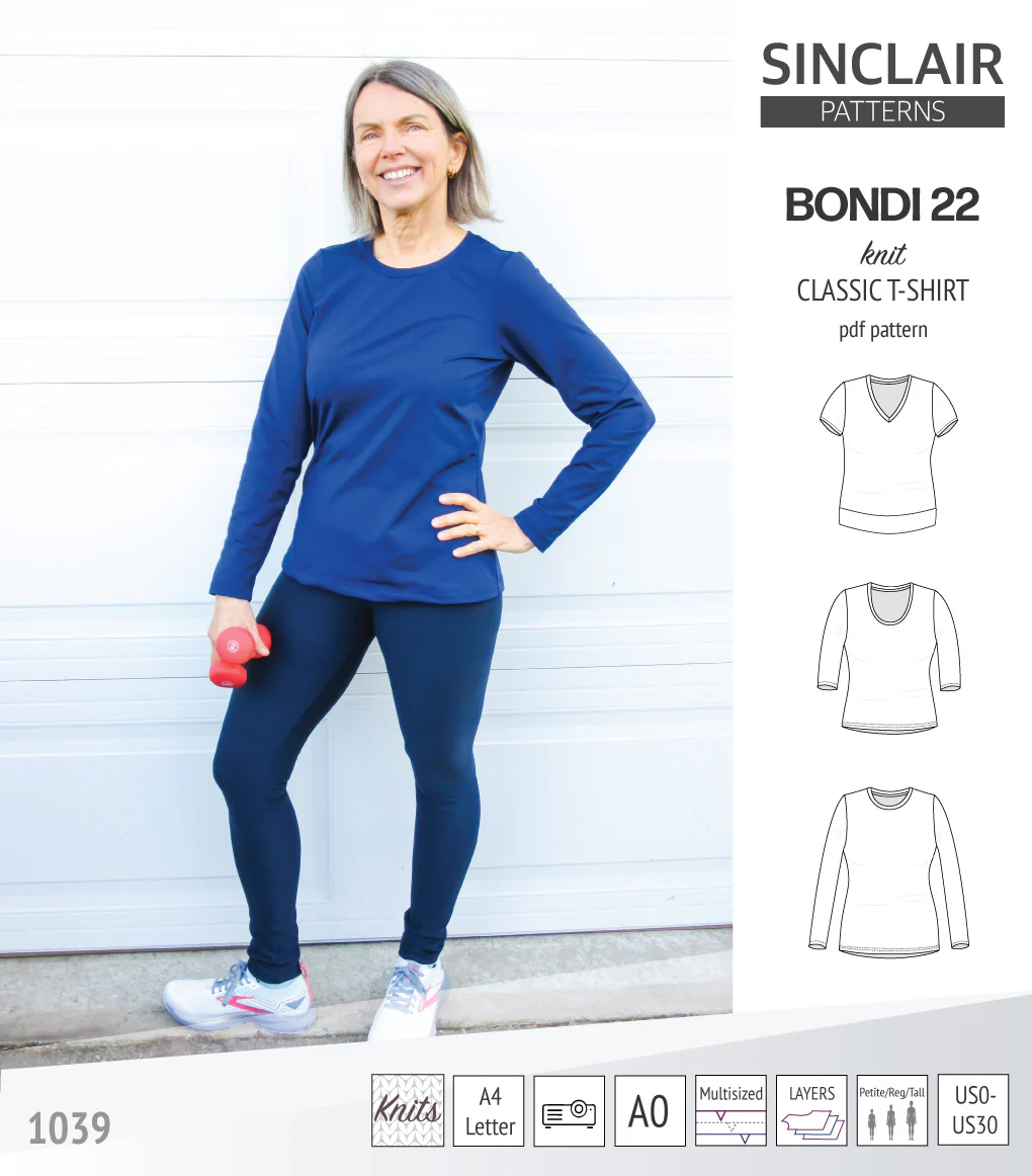 Bondi 22 knit classic fitted t-shirt (PDF) - Image 43