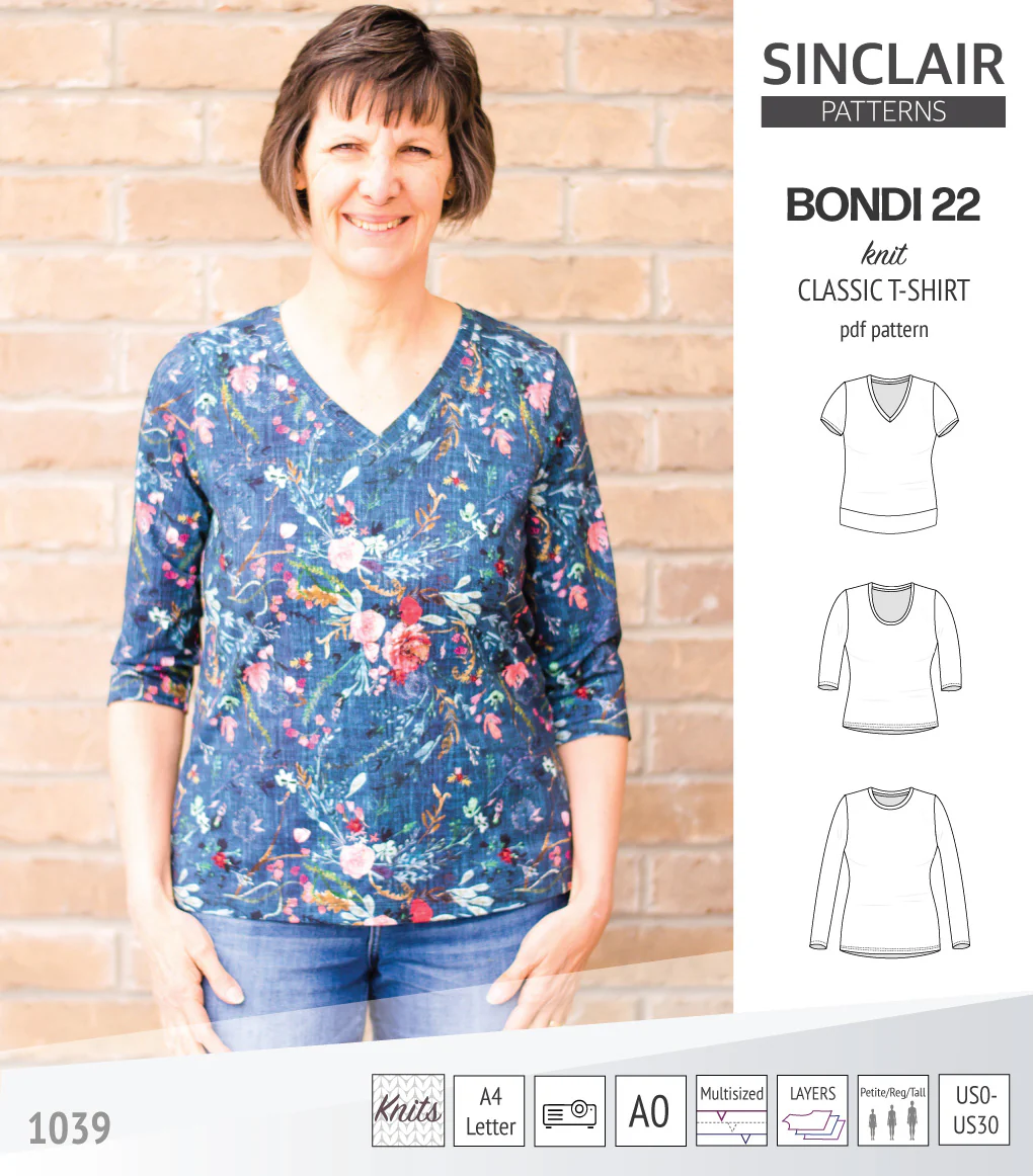 Bondi 22 knit classic fitted t-shirt (PDF) - Image 8