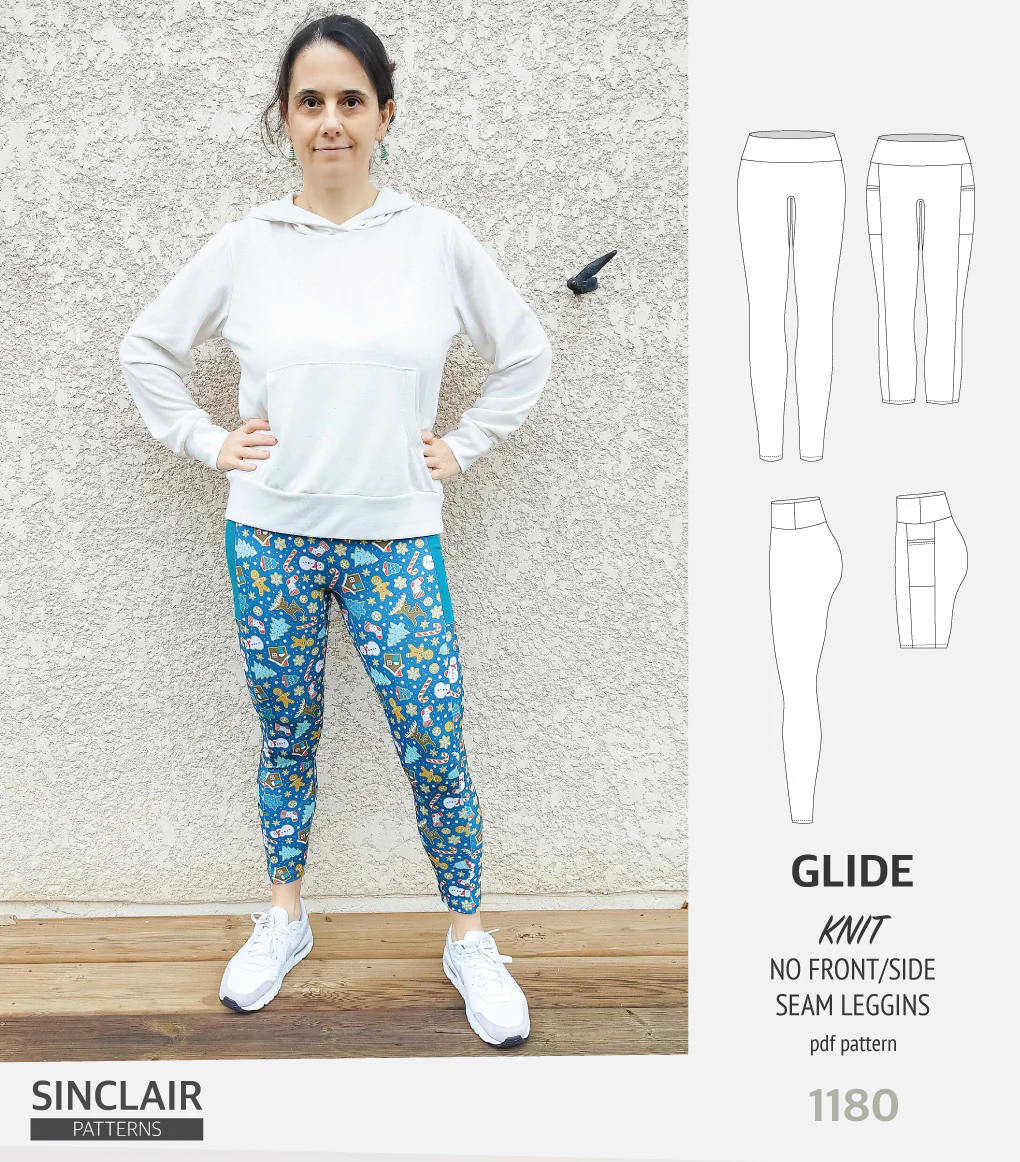 Glide no front and no side seam leggings (PDF) - Image 11