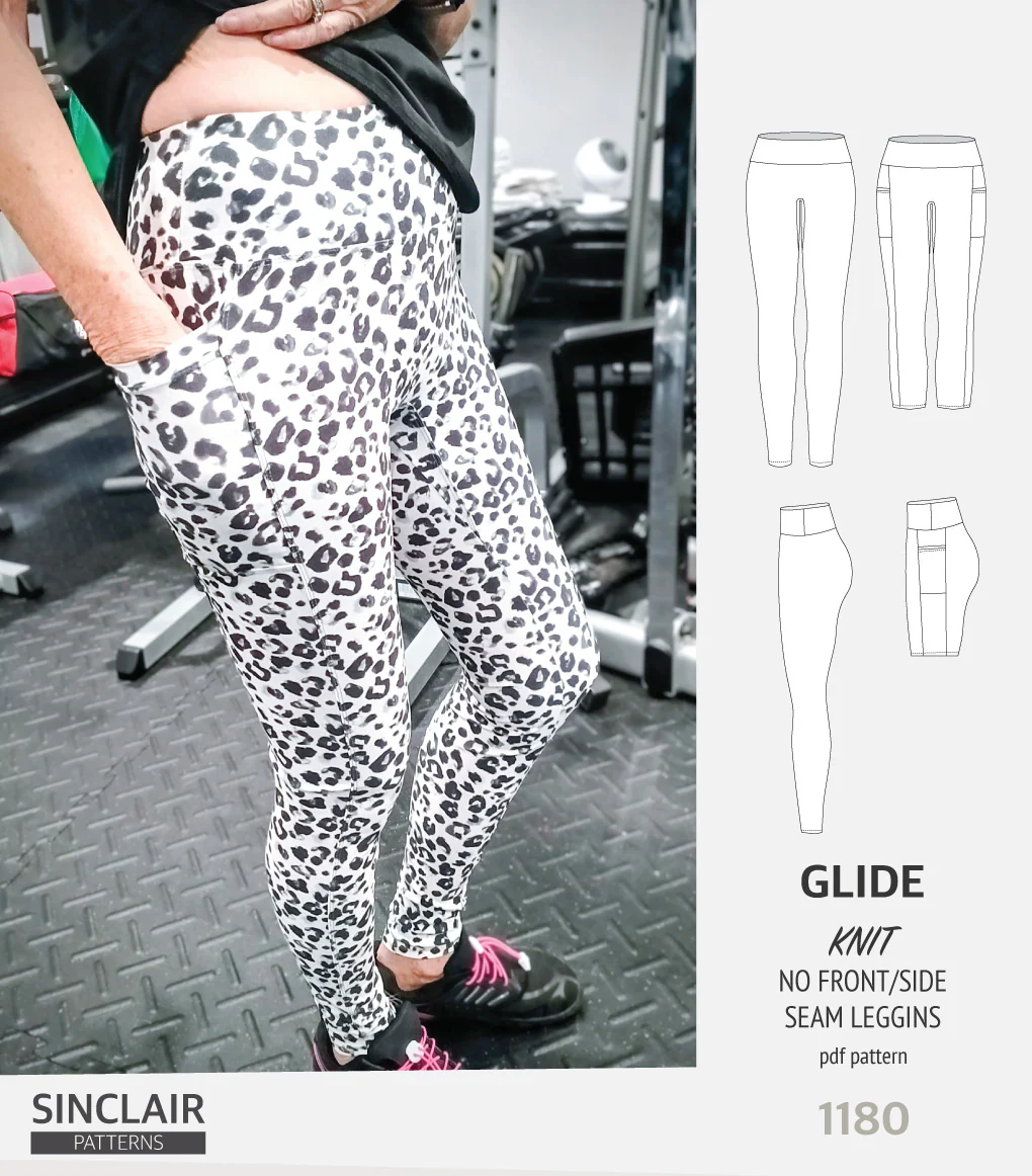 Glide no front and no side seam leggings (PDF) - Image 18