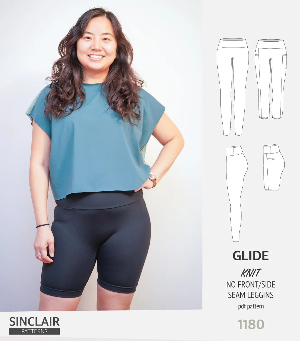 Glide no front and no side seam leggings (PDF) - Image 19