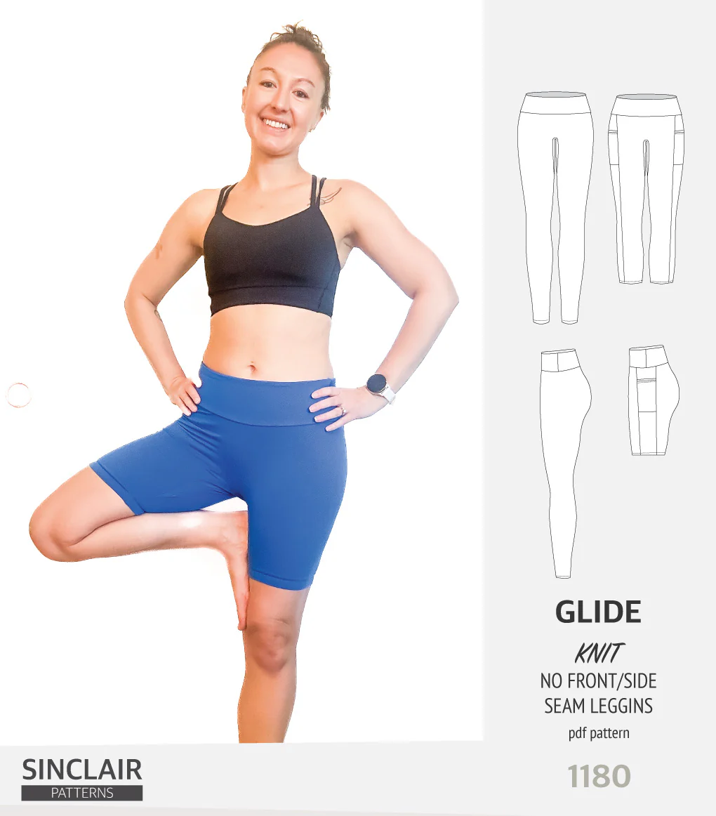 Glide no front and no side seam leggings (PDF) - Image 21