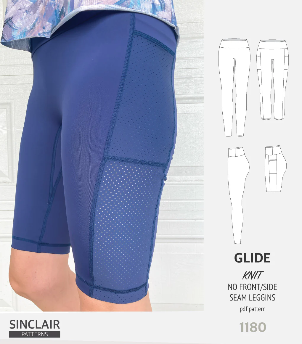 Glide no front and no side seam leggings (PDF) - Image 22