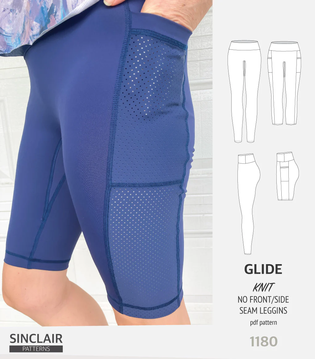 Glide no front and no side seam leggings (PDF) - Image 24