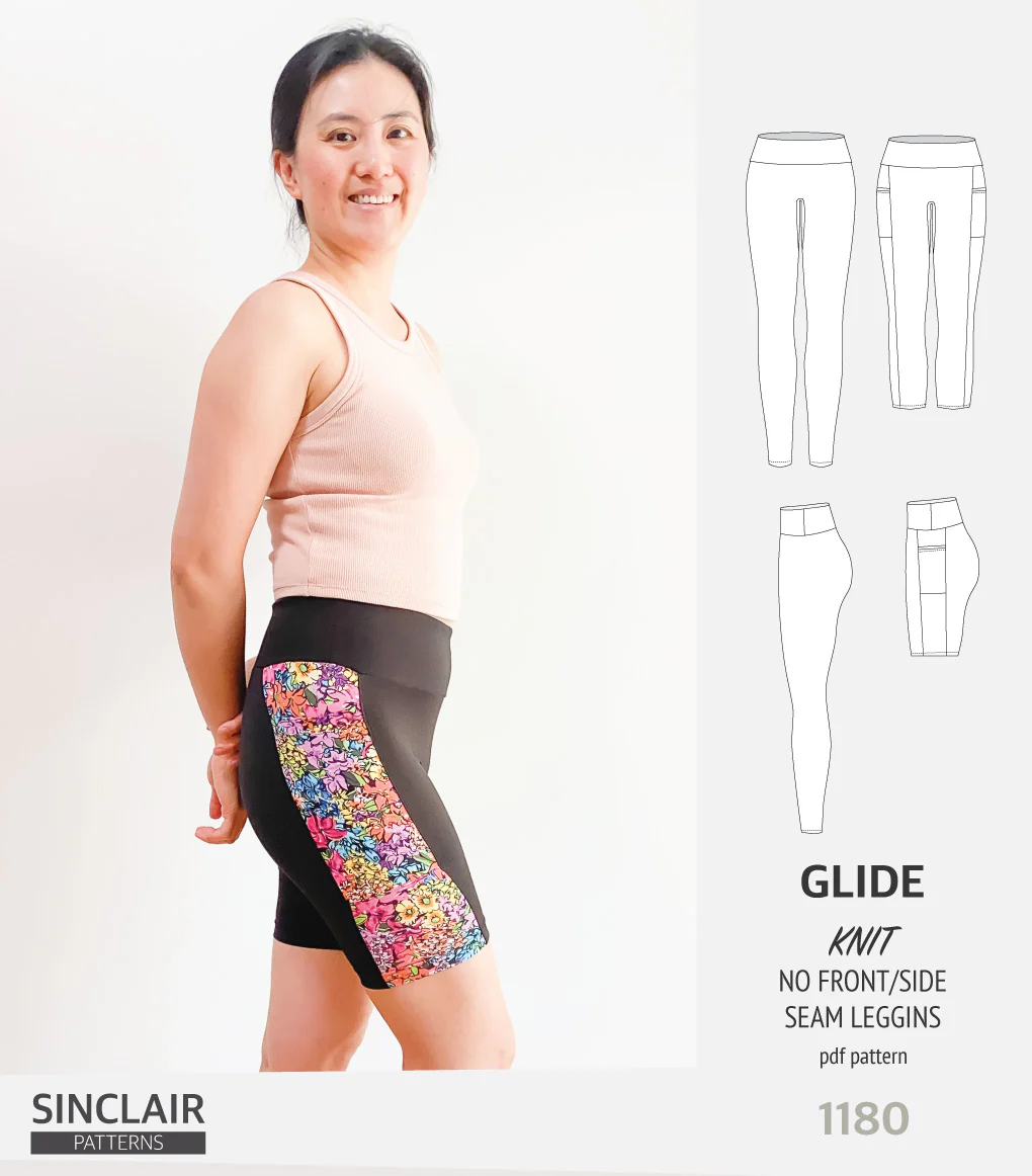 Glide no front and no side seam leggings (PDF) - Image 26