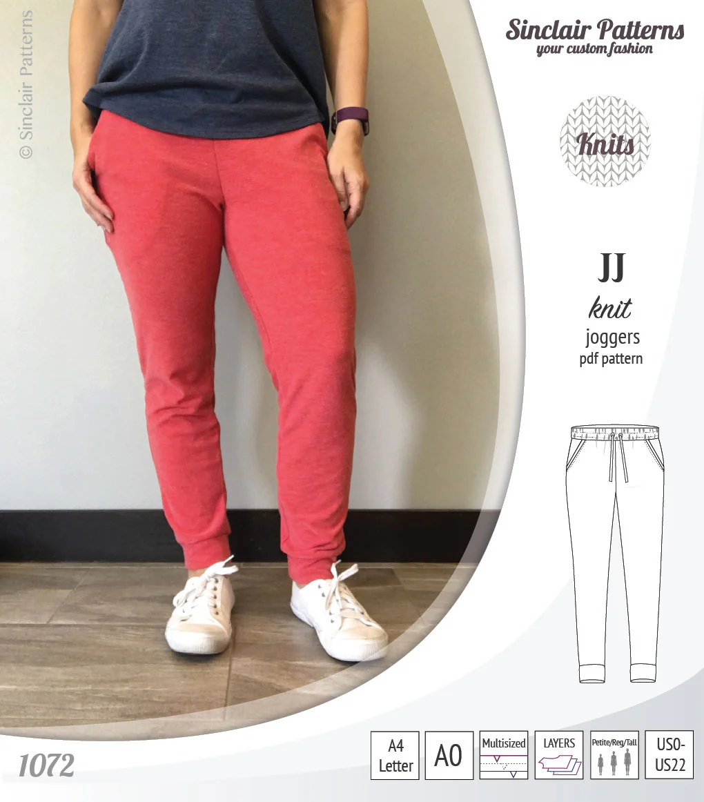 JJ knit classic joggers (PDF) - Image 3