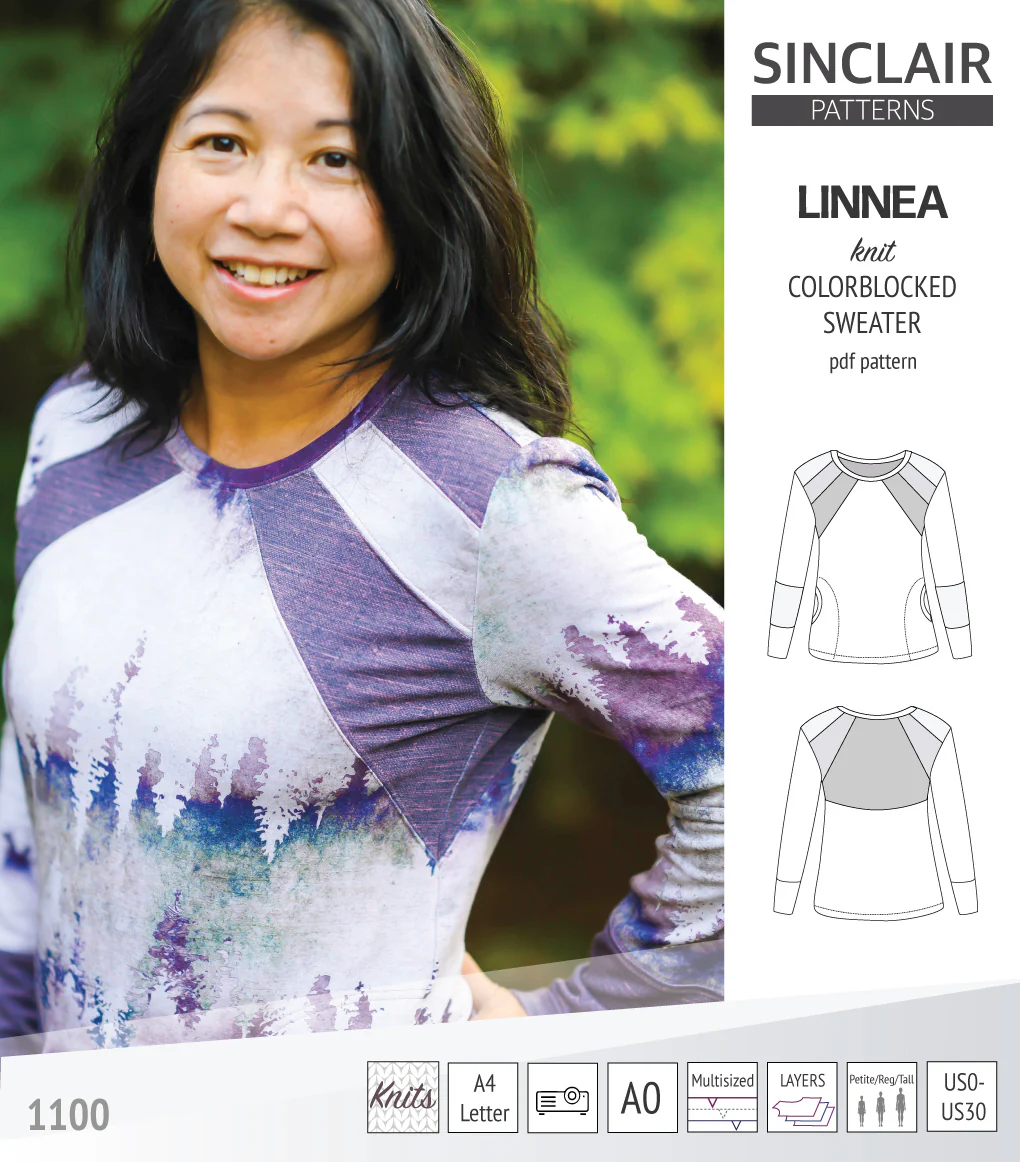 Linnea colorblocked sweater (PDF) - Image 12