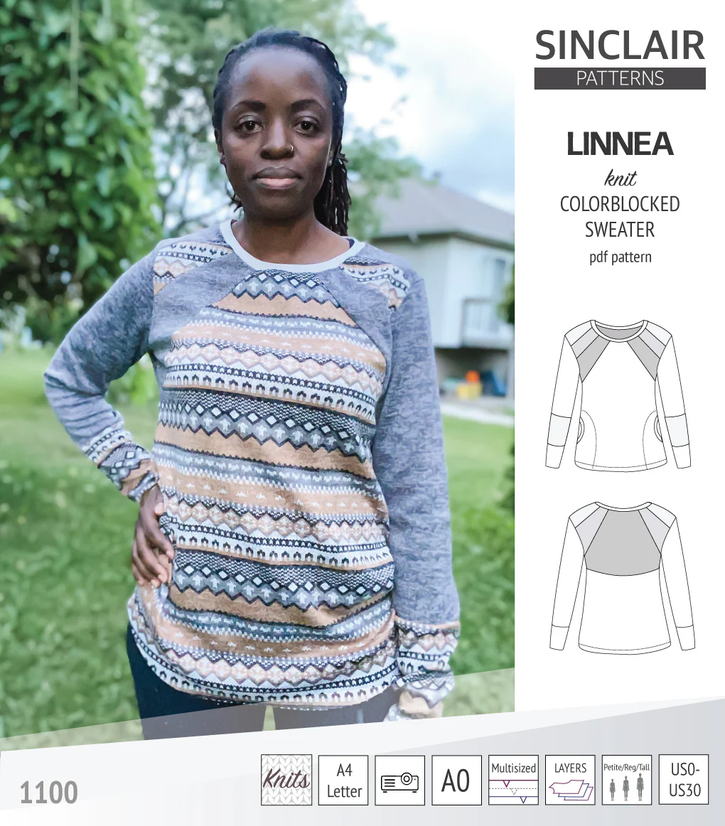 Linnea colorblocked sweater (PDF) - Image 13