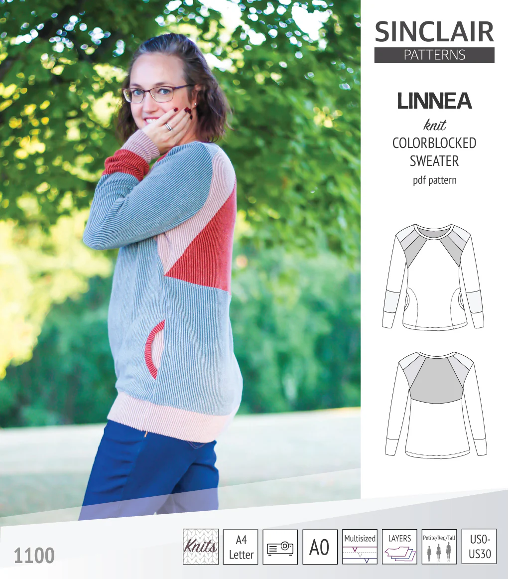 Linnea colorblocked sweater (PDF) - Image 15