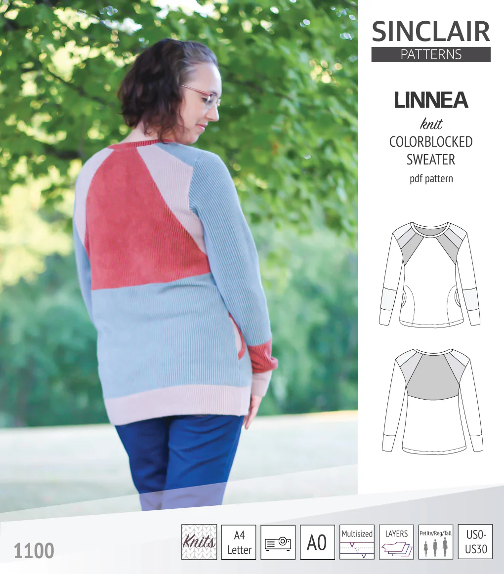 Linnea colorblocked sweater (PDF) - Image 16