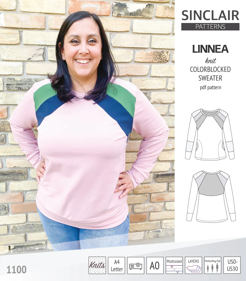 Linnea colorblocked sweater (PDF) - Image 19